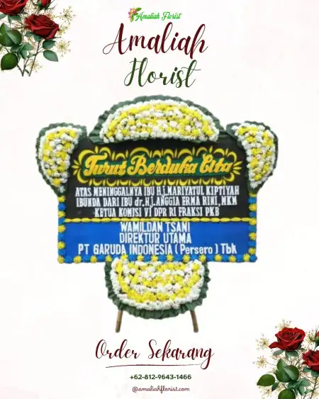 Papan Bunga Duka Ella Hilir